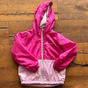Columbia Two-Tone Pink Hooded Jacket